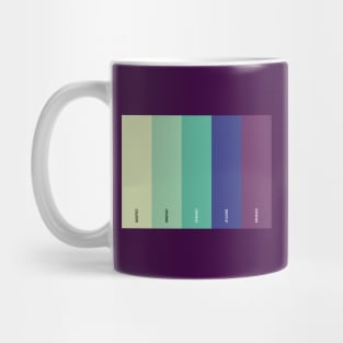 Cool vibes palette Mug